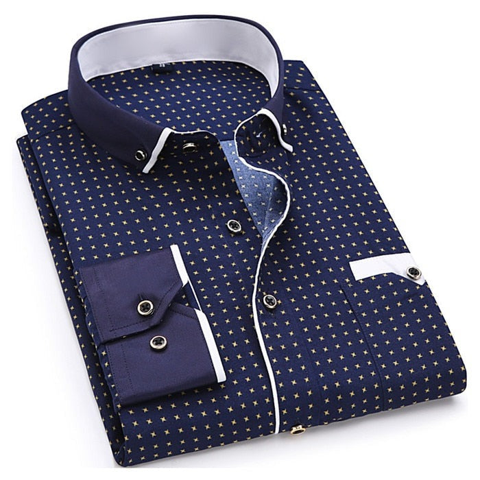 Camisa Valentim Masculina Social MV358