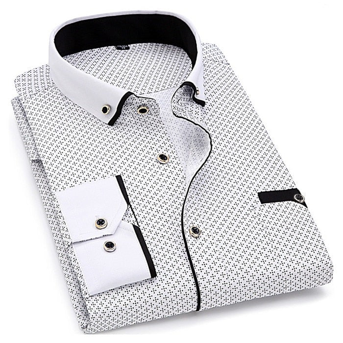 Camisa Valentim Masculina Social MV358
