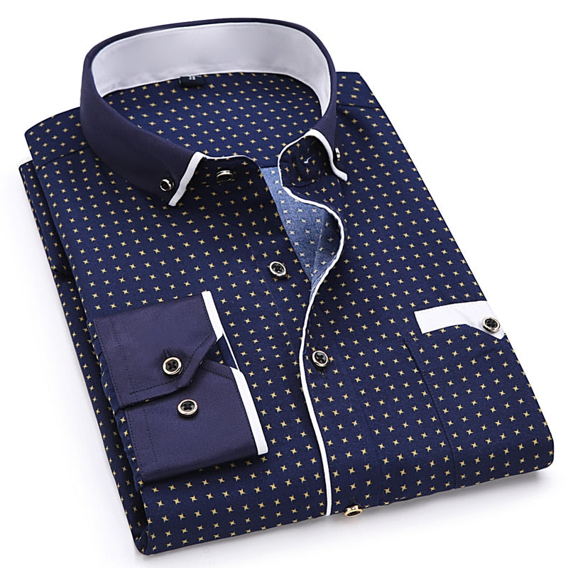 Camisa Valentim Masculina Social MV358