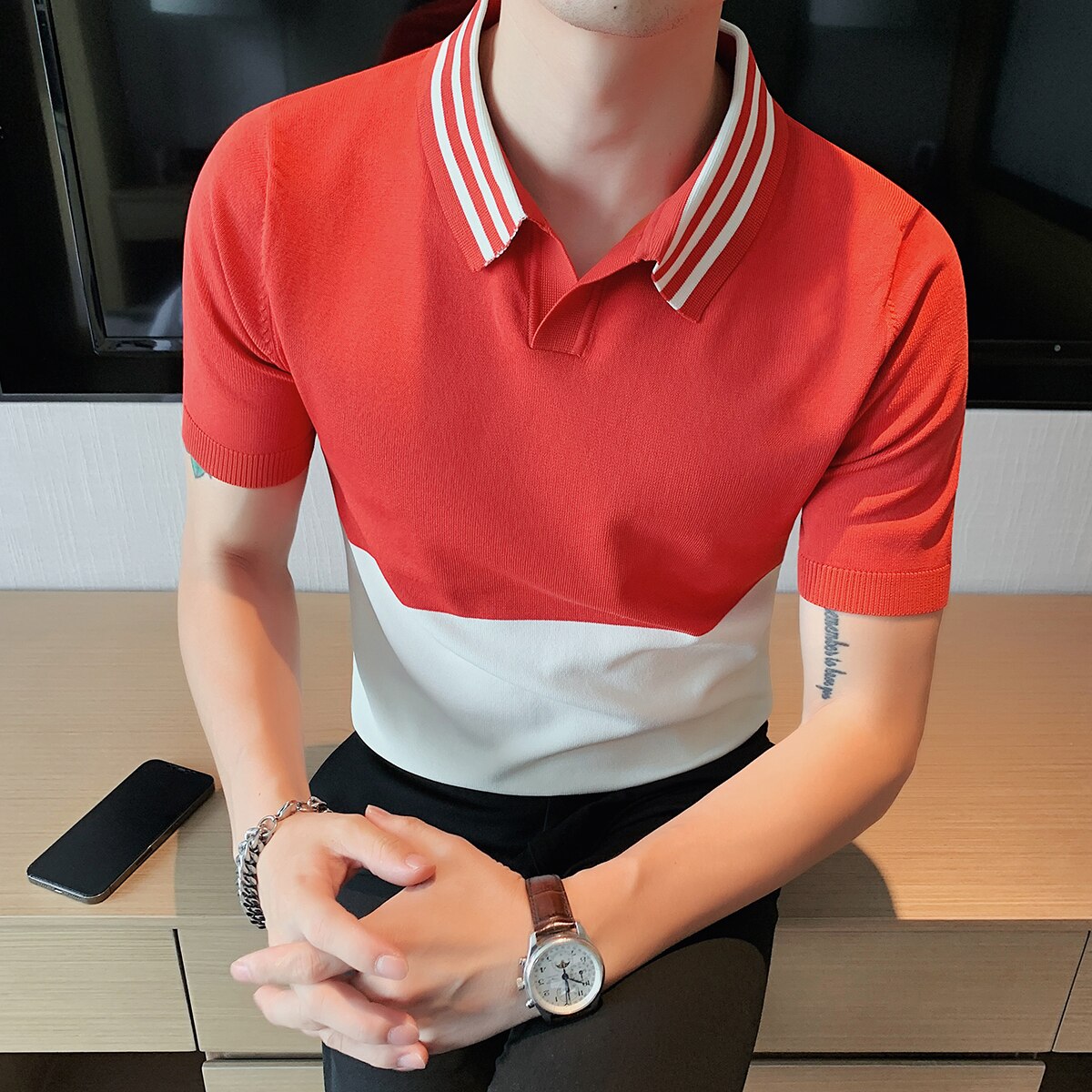 Camisa Polo Valentim Masculina Ref123