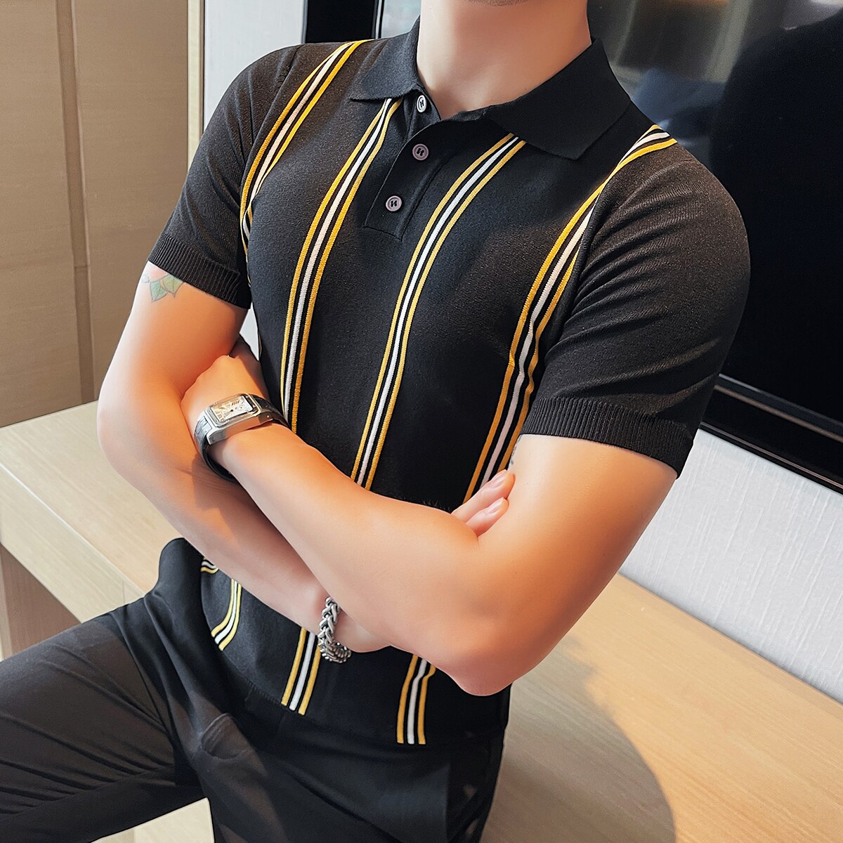 Camisa Polo Valentim Masculina Ref129
