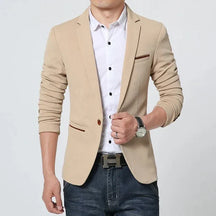 Terno estilo blazer casual masculino