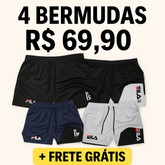 Conjunto Calções Esportivos Fila
