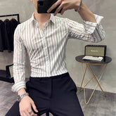 Camisa Valentim Masculina Casual Ref029