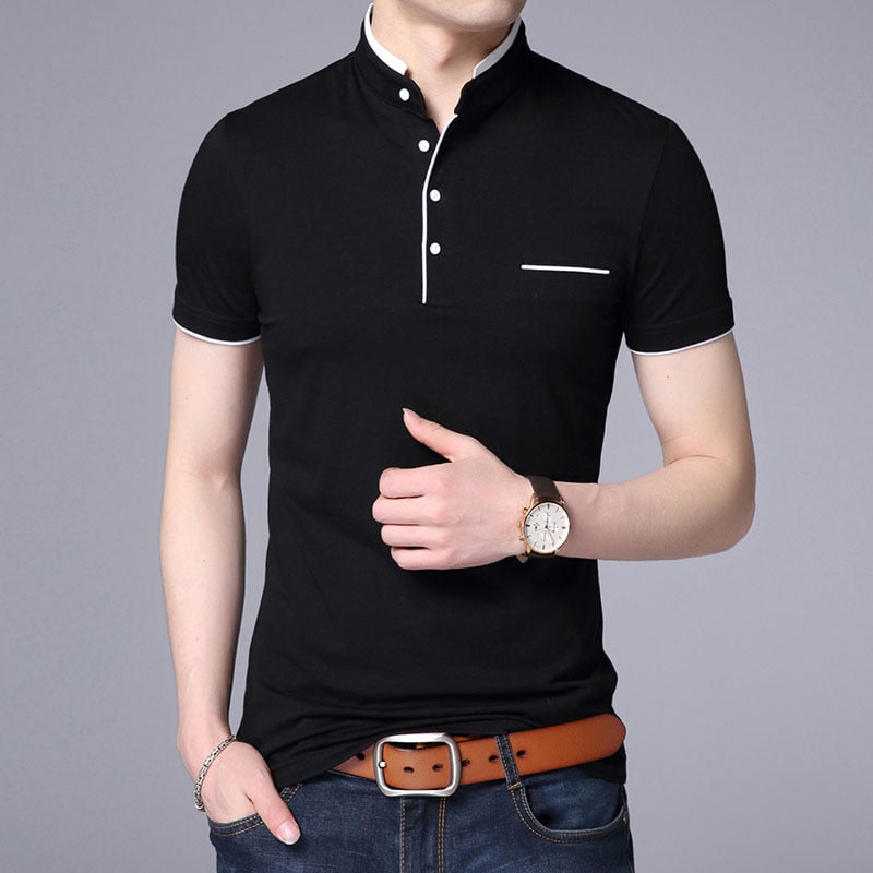 Camisa Valentim Masculina Henley ECH002