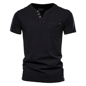 Camiseta Masculina Básica Gola V
