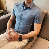 Camisa Valentim Masculina Manga Curta Ref040