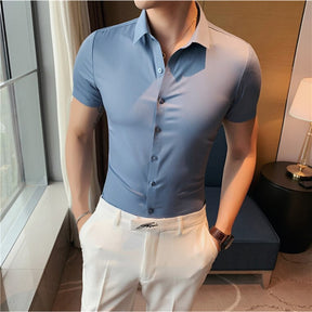 Camisa Valentim Masculina Manga Curta Ref040