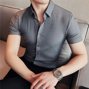 Camisa Valentim Masculina Manga Curta Ref036