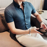 Camisa Valentim Masculina Manga Curta Ref036