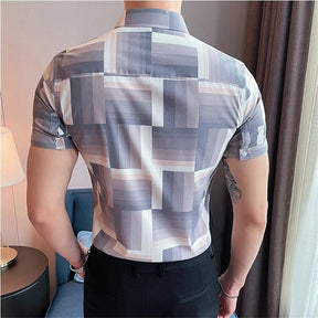 Camisa Valentim Masculina Manga Curta Ref039