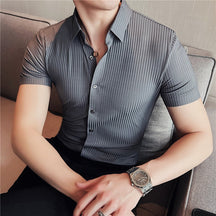 Camisa Valentim Masculina Manga Curta Ref036