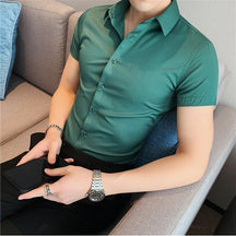 Camisa Valentim Masculina Manga Curta Ref043