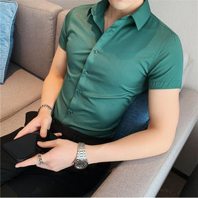 Camisa Valentim Masculina Manga Curta Ref043