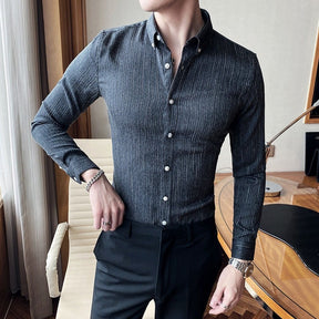 Camisa Valentim Masculina Social MV395