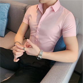 Camisa Valentim Masculina Manga Curta Ref043