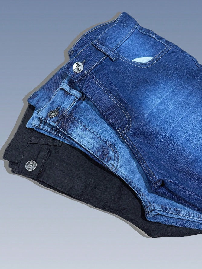 Kit 3 Calças Jeans - Frete Grátis