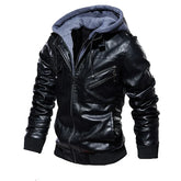 Jaqueta de Couro Masculina - Jones Carter + Brinde Carteira