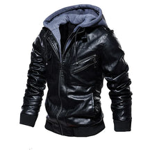Jaqueta de Couro Masculina - Jones Carter + Brinde KIT FRIO
